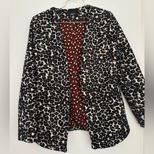 Sugarlips leopard blazer jacket
